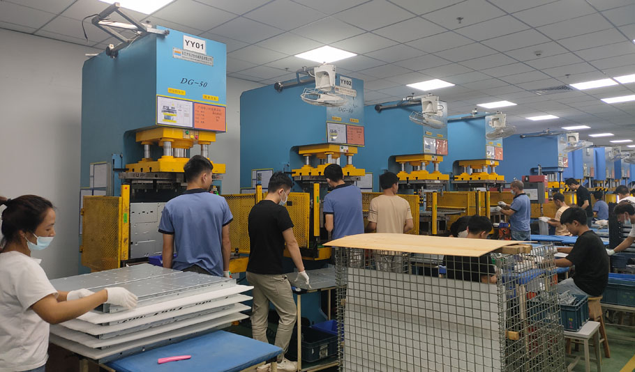 德力仕C型(弓型)油压机应用